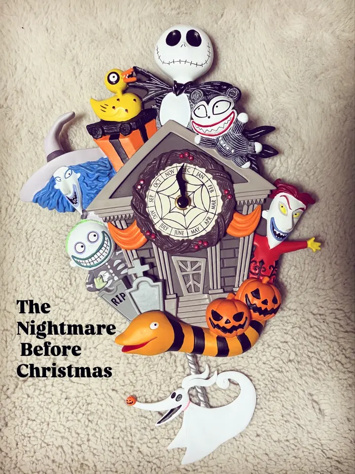 ティム・バートン ナイトメアー・ビフォア・クリスマス 時計