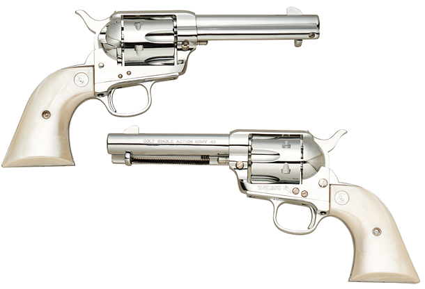 ハートフォード コルトSAA45オールシルバー2019【2019年1月号掲載