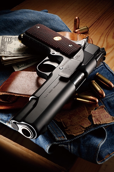 WA ボブチャウ・ガンブラックver/木製グリップ付 ボブチャウVer.1.5が