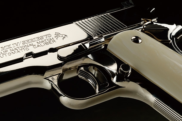 高比重樹脂メッキモデルガン第2弾「エラン コルトマークⅣ シリーズ70