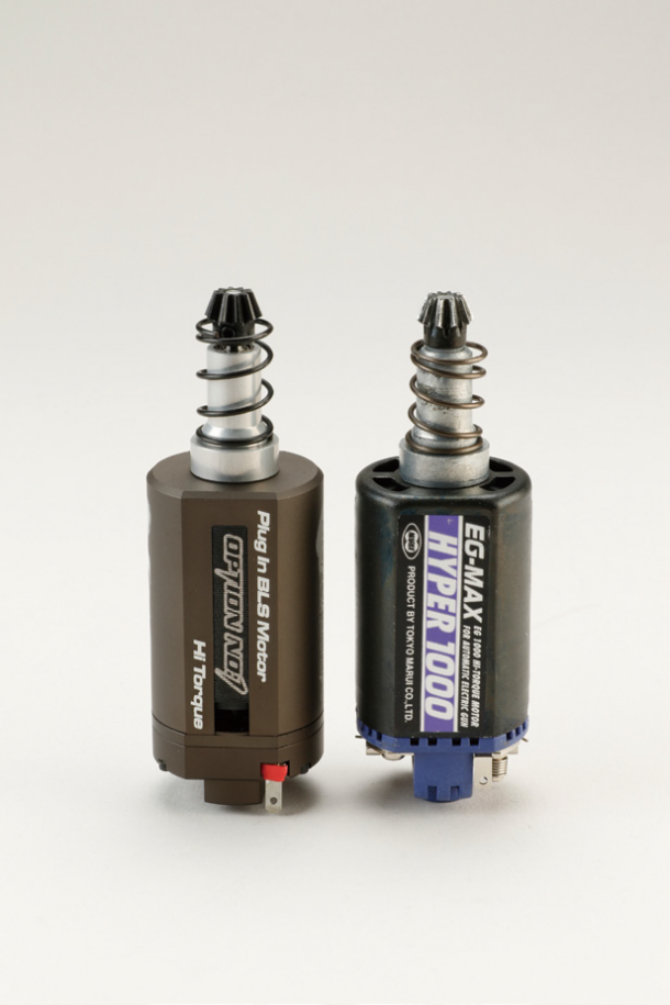 ブラシレスモーターで電動ガンのレスポンスアップ！「OPTION NO.1