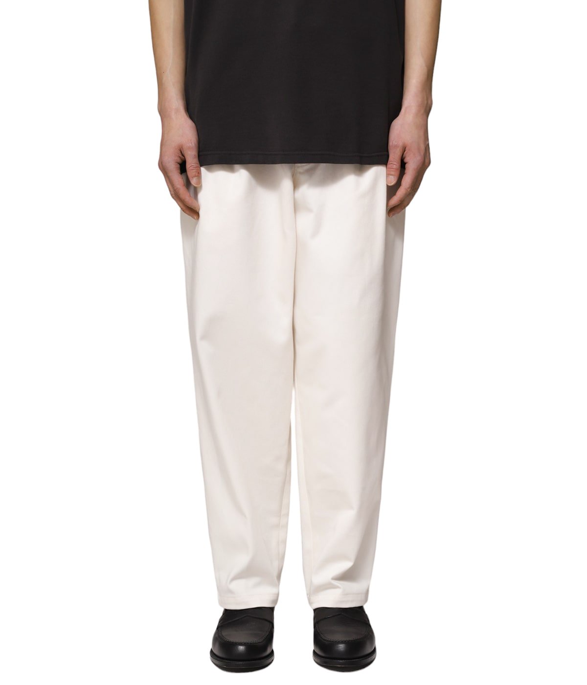 パンツ DESCENDANT DC-3 TWILL TROUSERS White DESCENDANT/DC-3
