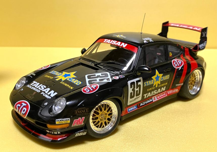 タミヤ ラジコン タイサン スターカード ポルシェ911 gt2 タミヤ 1/24