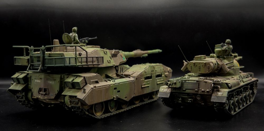 1/35 ガンダム ハードグラフ 連邦軍 4種セット 61式戦車 UC.ハードクラフ