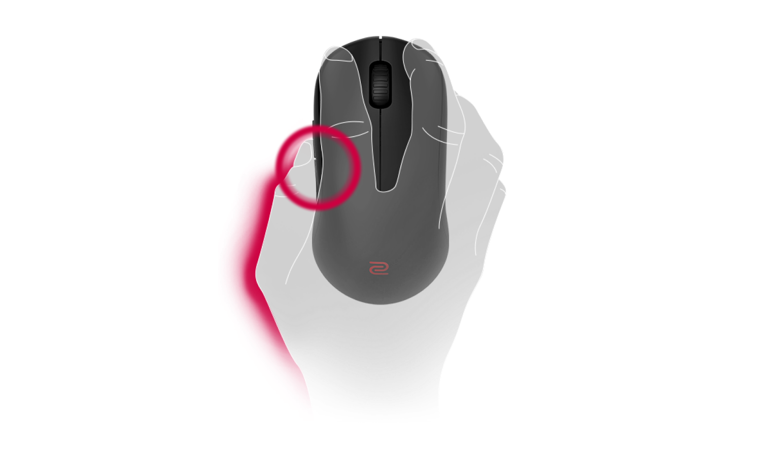 ZOWIE U2-DW 4K Wireless Mouse for Esports | ZOWIE US