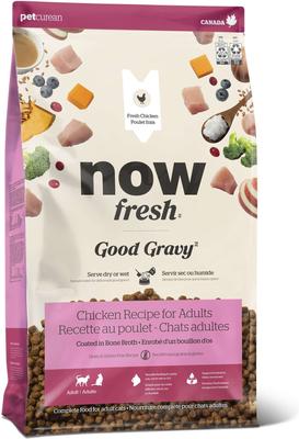 NOW FRESH Good Gravy Chicken Recipe Grain-Free Adult Dry Cat Food