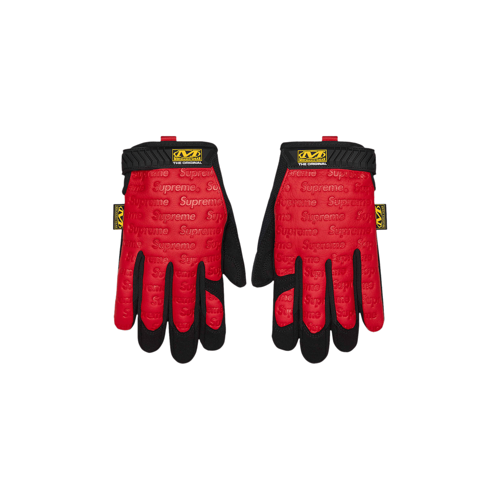 Buy Supreme x Mechanix Leather Work Gloves 'Red' - SS24A22 RED | GOAT
