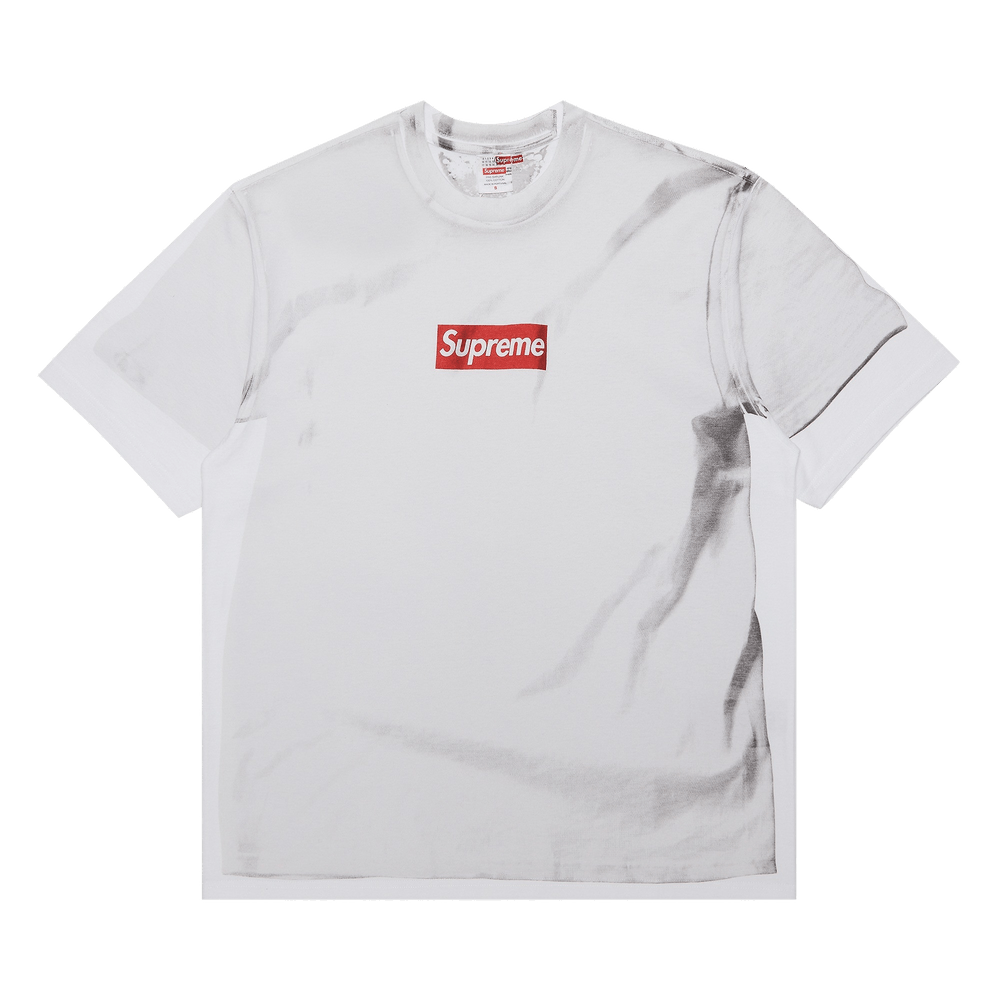 Buy Supreme x MM6 Maison Margiela Box Logo Tee 'White' - SS24KN49