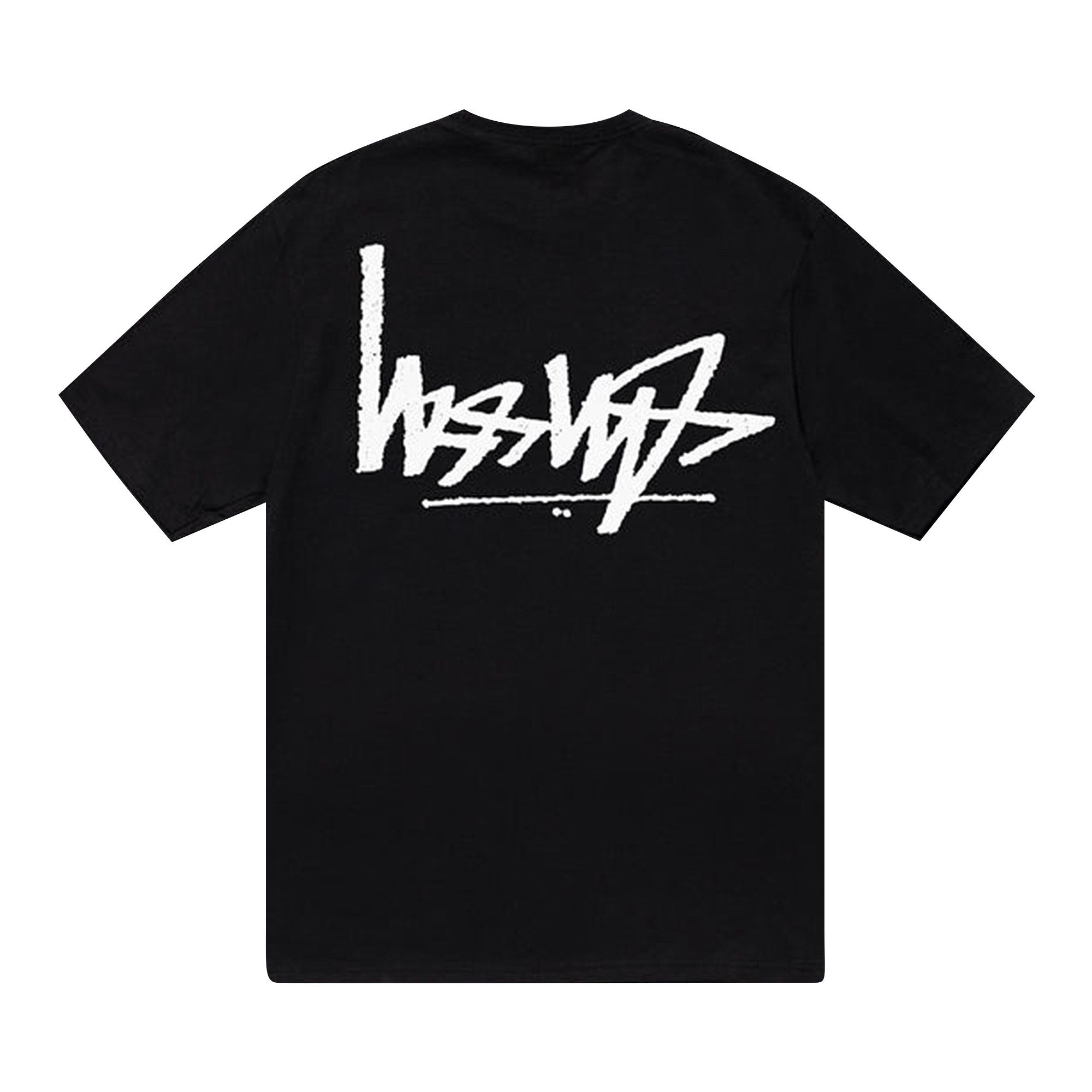 Buy Stussy Flipped Tee 'Black' - 1904895 BLAC | GOAT
