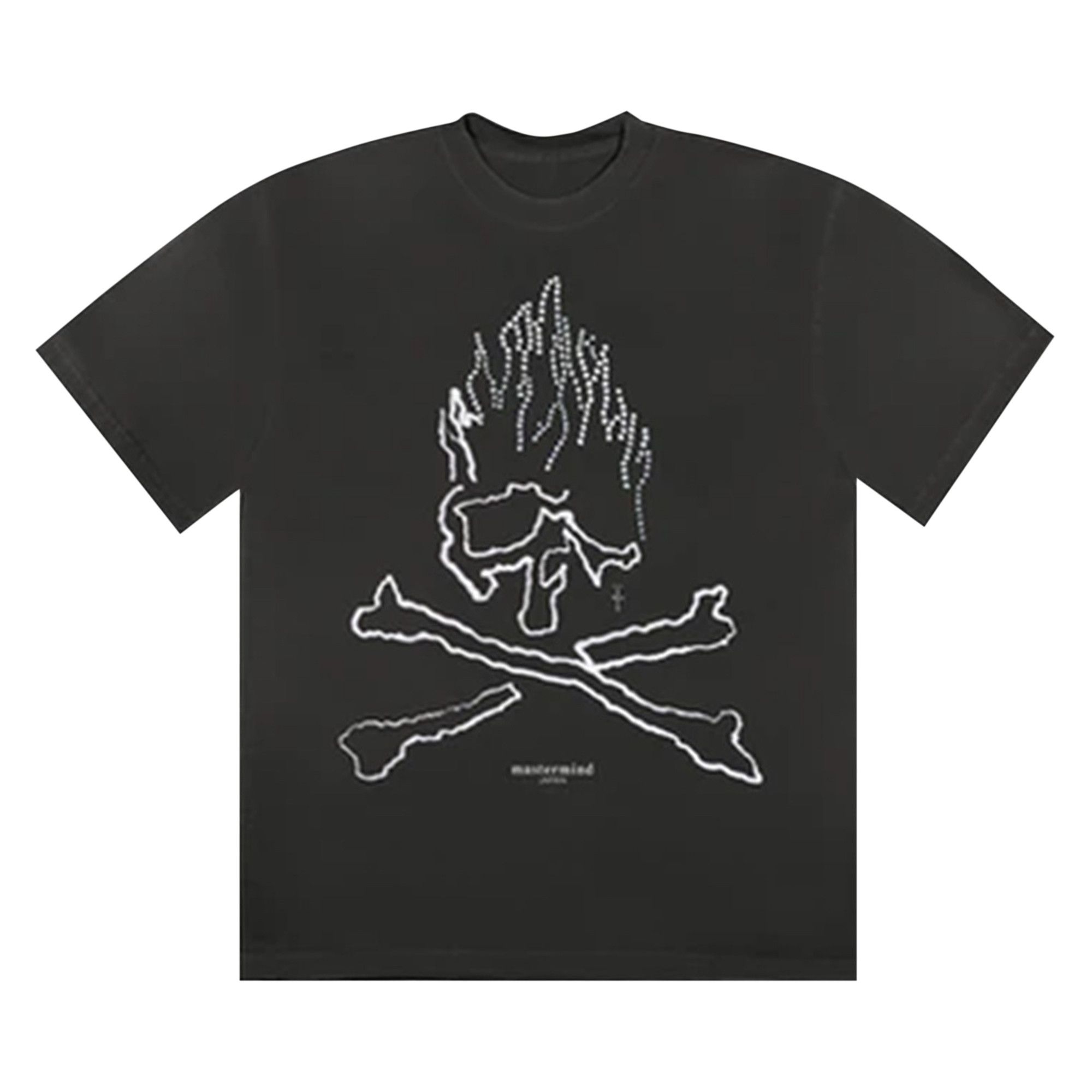Buy Cactus Jack by Travis Scott x Mastermind Skull Rhinestone Tee