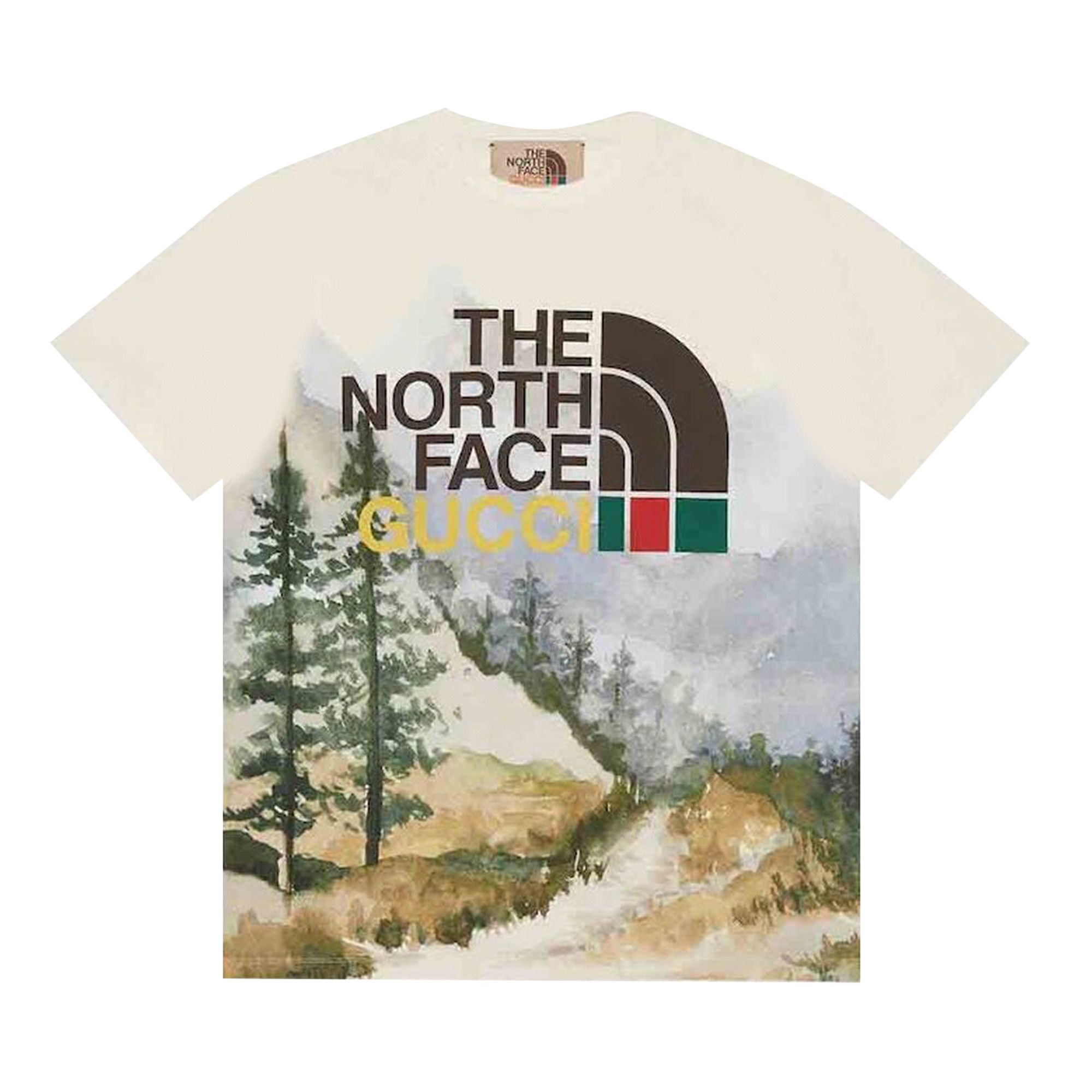 Buy Gucci x The North Face T-Shirt 'Trail Print' - 672475 XJDS8