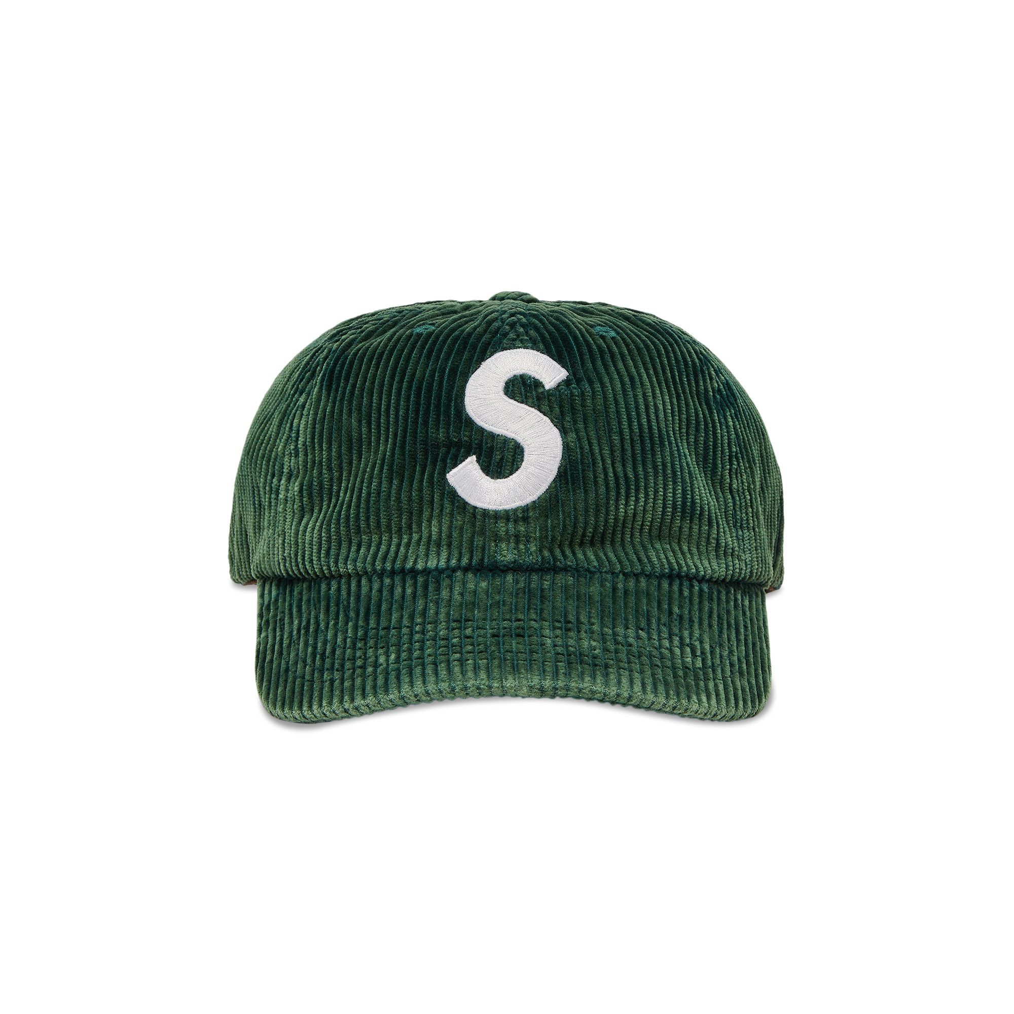 Buy Supreme Corduroy S Logo 6-Panel 'Green' - FW23H91 GREEN | GOAT