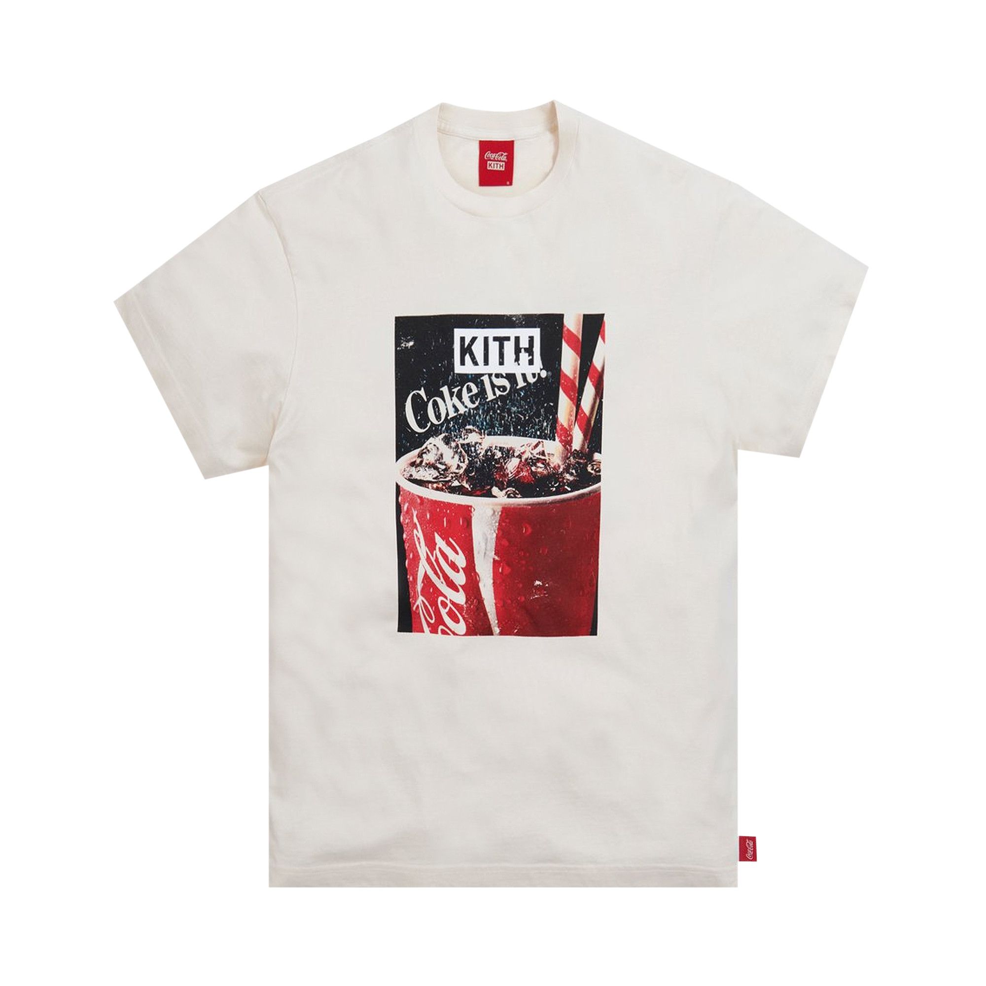 Buy Kith x Coca-Cola Drink Vintage Tee 'Ivory' - KH3874 104 | GOAT