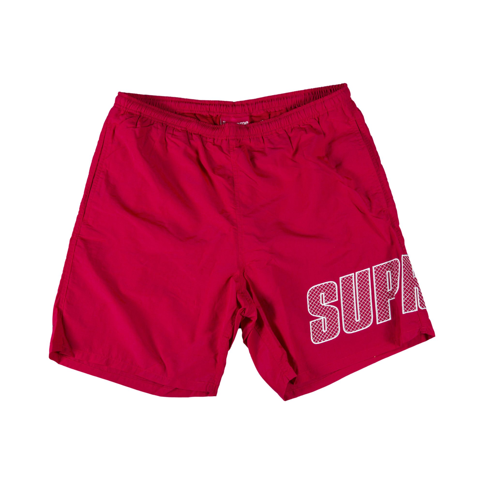 Supreme Logo Appliqu Water Short海パンイエローS