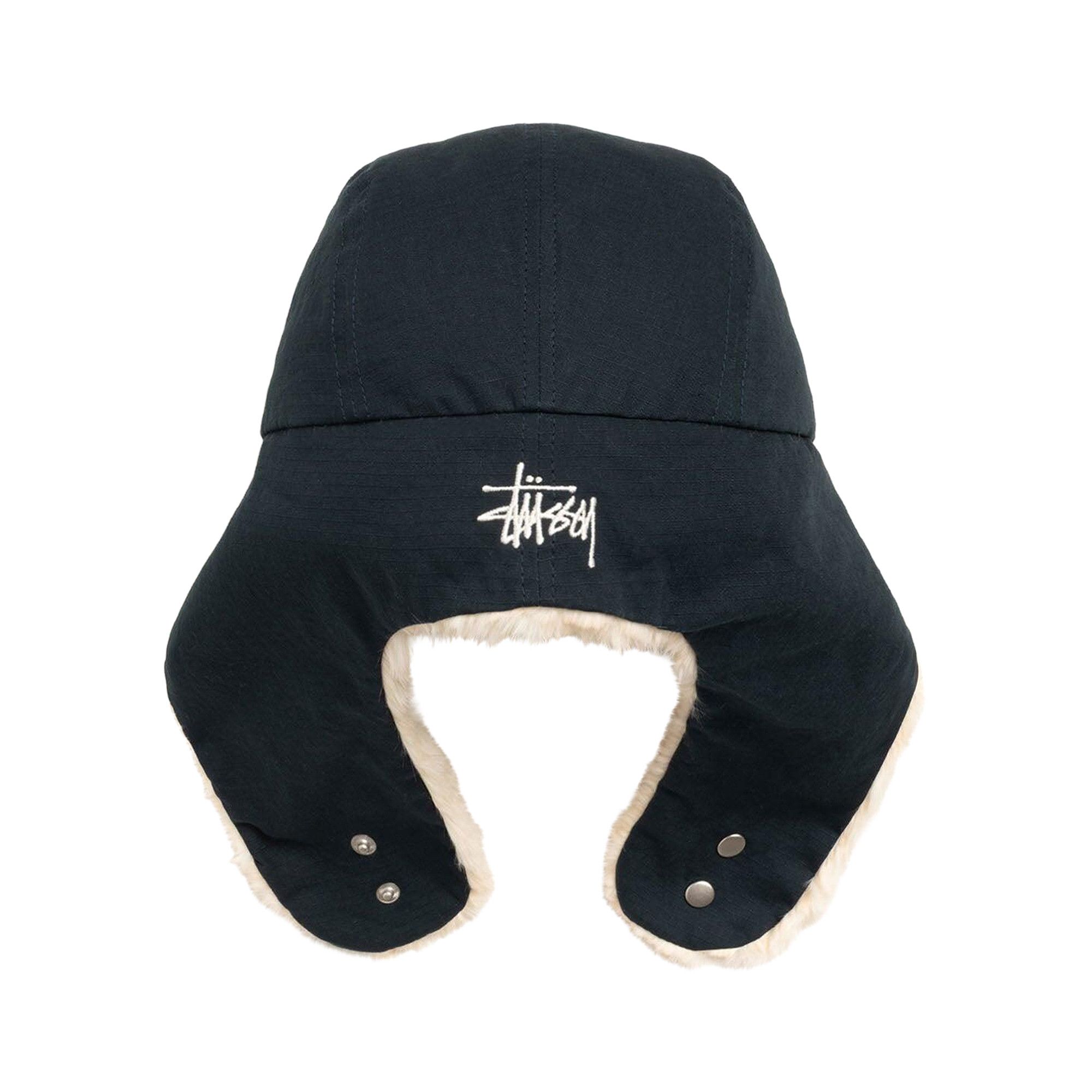 Buy Stussy Ripstop Trapper Cap 'Navy' - 1311193 NAVY | GOAT