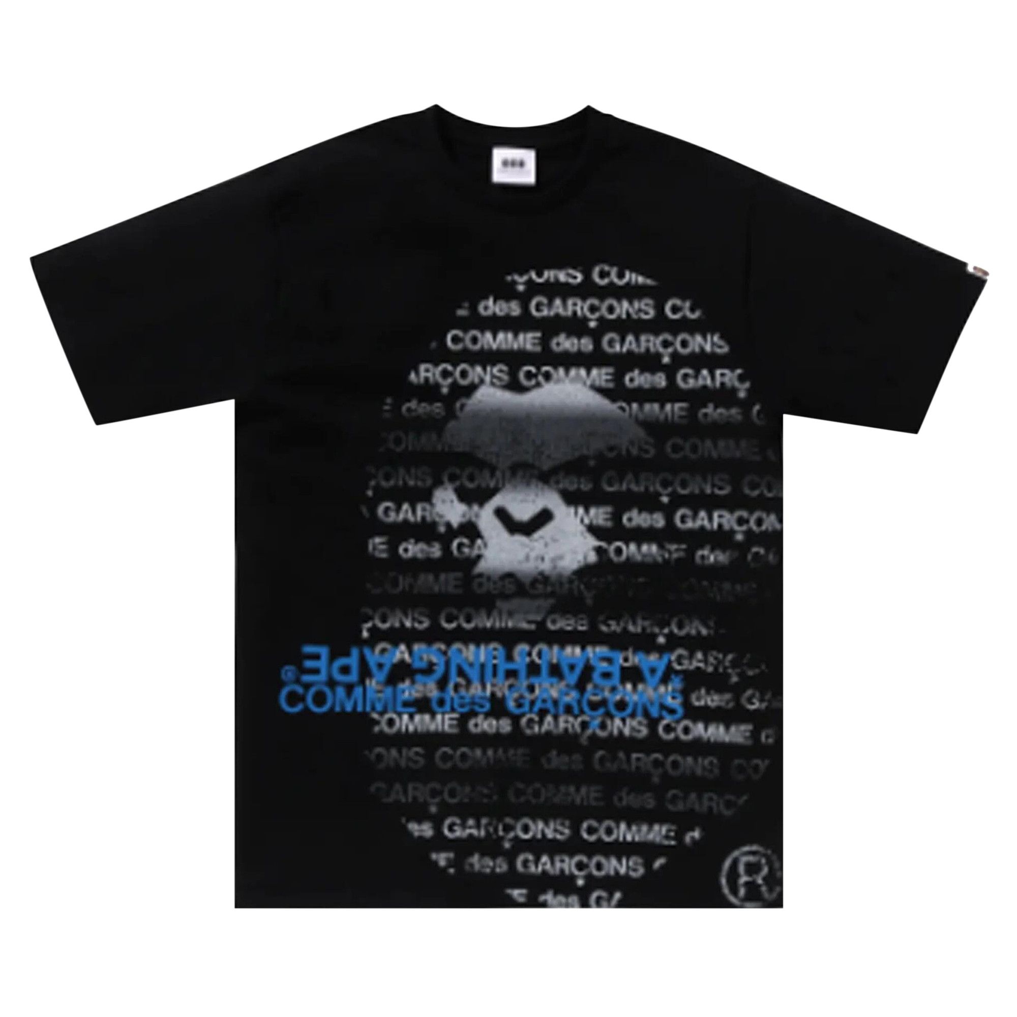 Buy BAPE x Comme des Garçons Osaka Tee #2 'Black' - 1K23 110 907