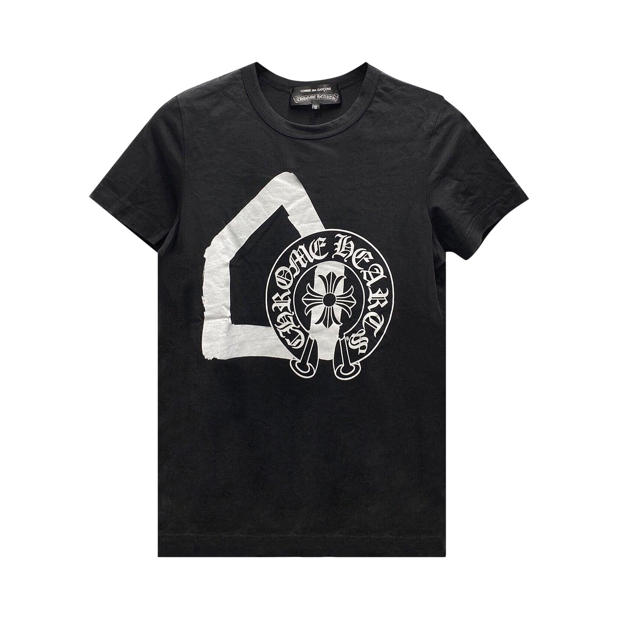 Buy Comme des Garçons x Chrome Hearts Tee 'Black' - ZI T002 BLAC