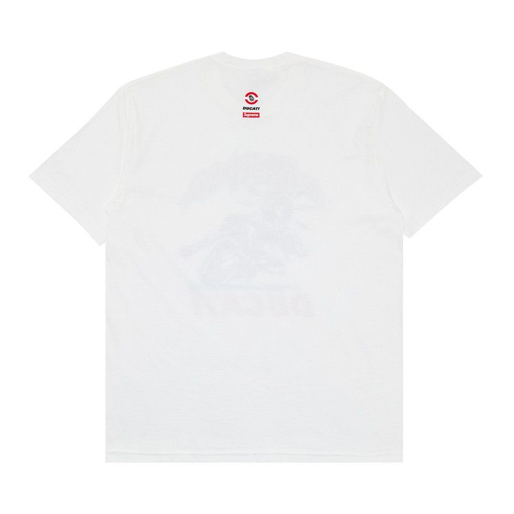 Buy Supreme x Ducati Bike Tee 'White' - SS24T36 WHITE | GOAT