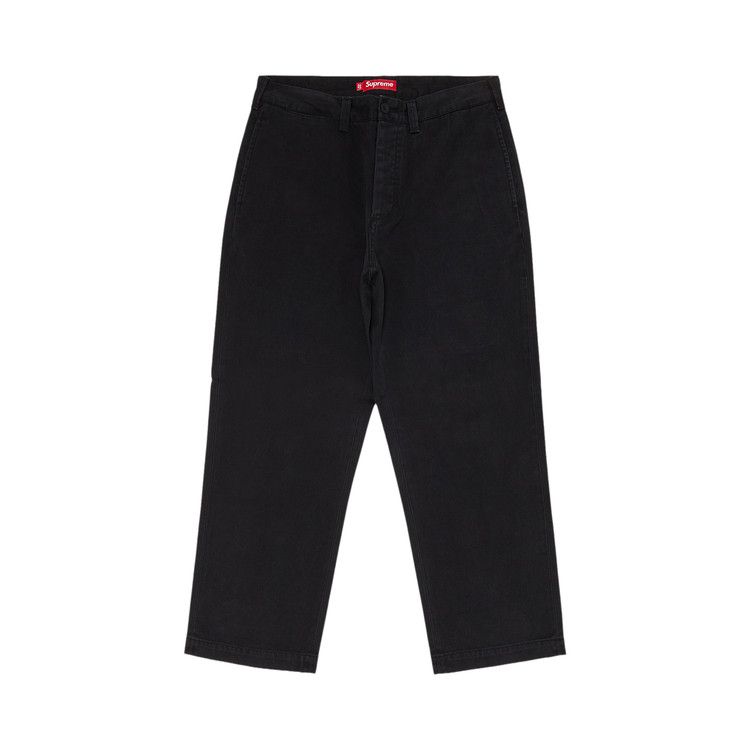 Buy Supreme Chino Pant 'Black' - SS25P32 BLACK | GOAT