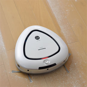 パナソニックがロボット掃除機に参入 三角形の「ルーロ」 - ITmedia NEWS