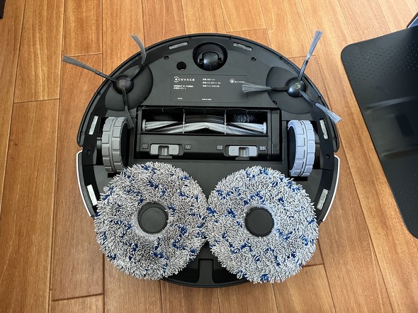 水拭きモップの自動洗浄にも対応 エコバックスの“本気”ハイエンド