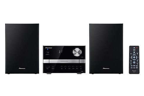 パイオニア、スマホからのワイヤレス再生に対応した低価格CDミニコンポ