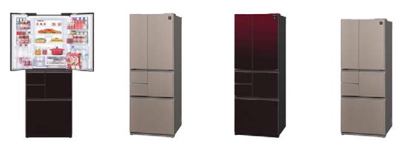 501L SHARP 6ドア SJ-GT50A-R 2015年 冷蔵庫 シャープ SJ-GT50A-R