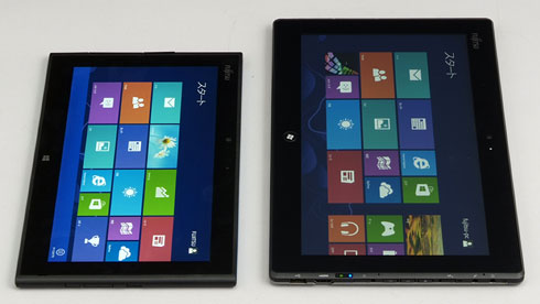 防水スリムボディか、キーボード着脱式か――富士通初のWindows 8