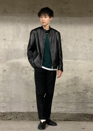 JUNRED(ジュンレッド) / シンセティックレザーシングルライダース