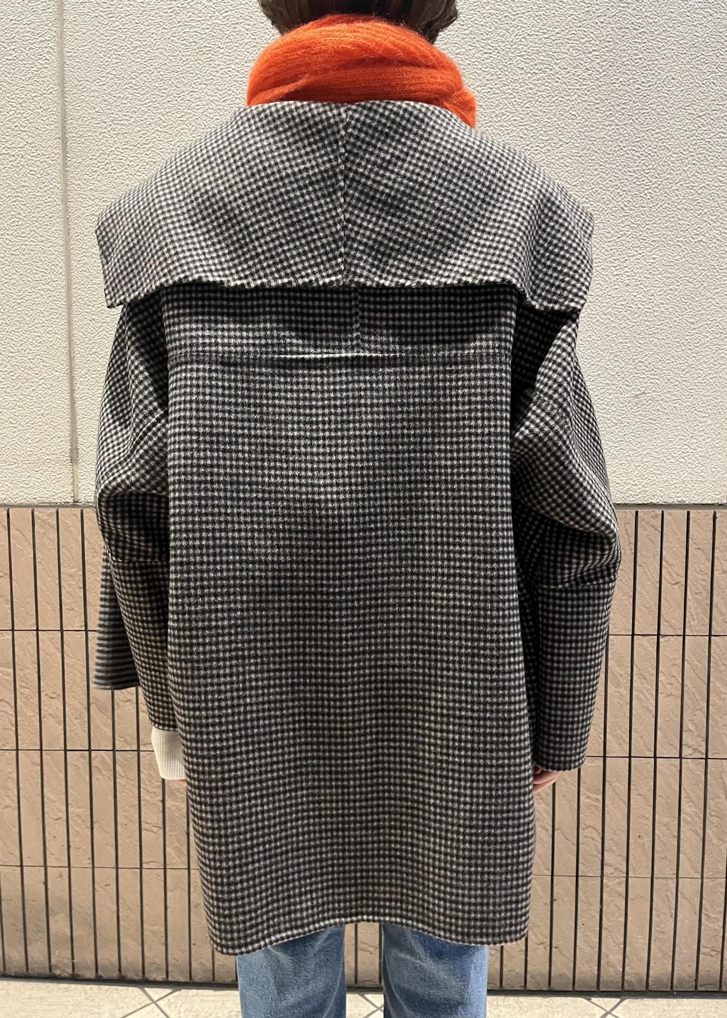 Super120's ウールリバーハーフコート / すがわら / ADAM ET ROPÉ