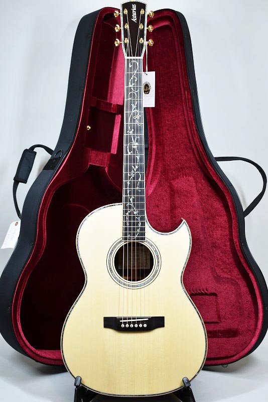 ノエルさん専用Rosso guitar エレアコ ツリーオブライフ Rosso guitar