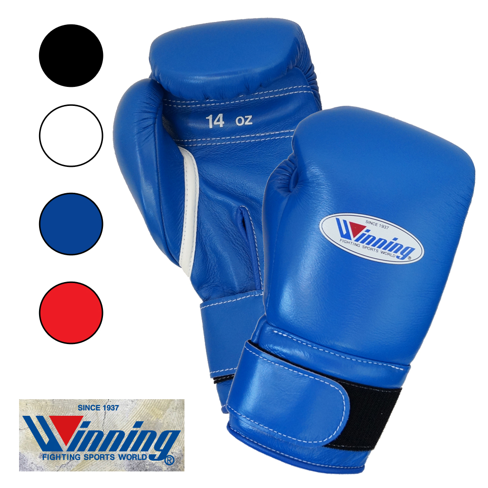 ウイニング Winning ボクシンググローブ 14オンス青 Winning