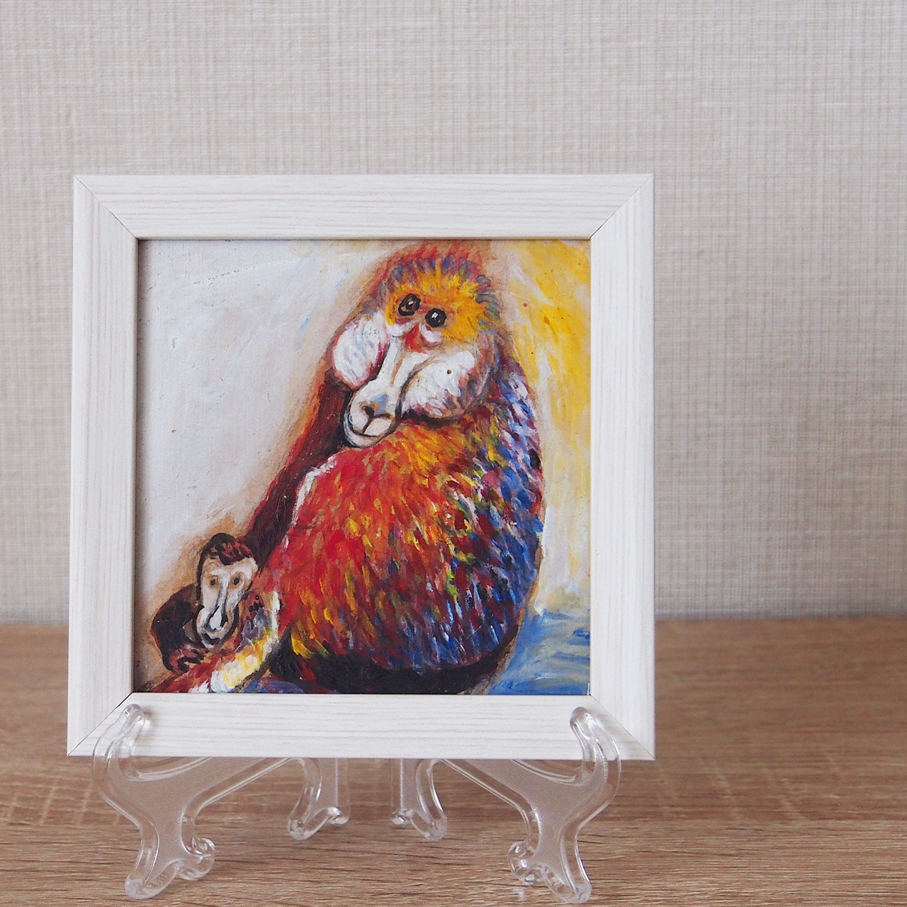 松下和代 作 油絵 ひまわり