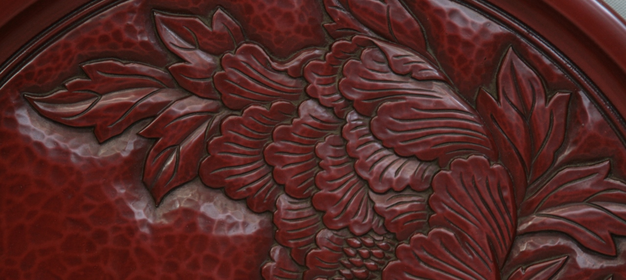 鎌倉彫 後藤会 長盆 鎌倉彫 盆 類 - 伝統鎌倉彫事業協同組合 鎌倉彫