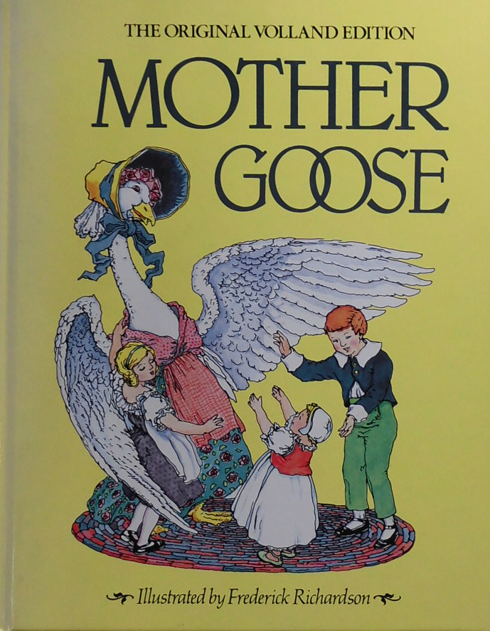 超稀少1891年アンティーク美しい挿絵の絵本マザーグース洋書モード