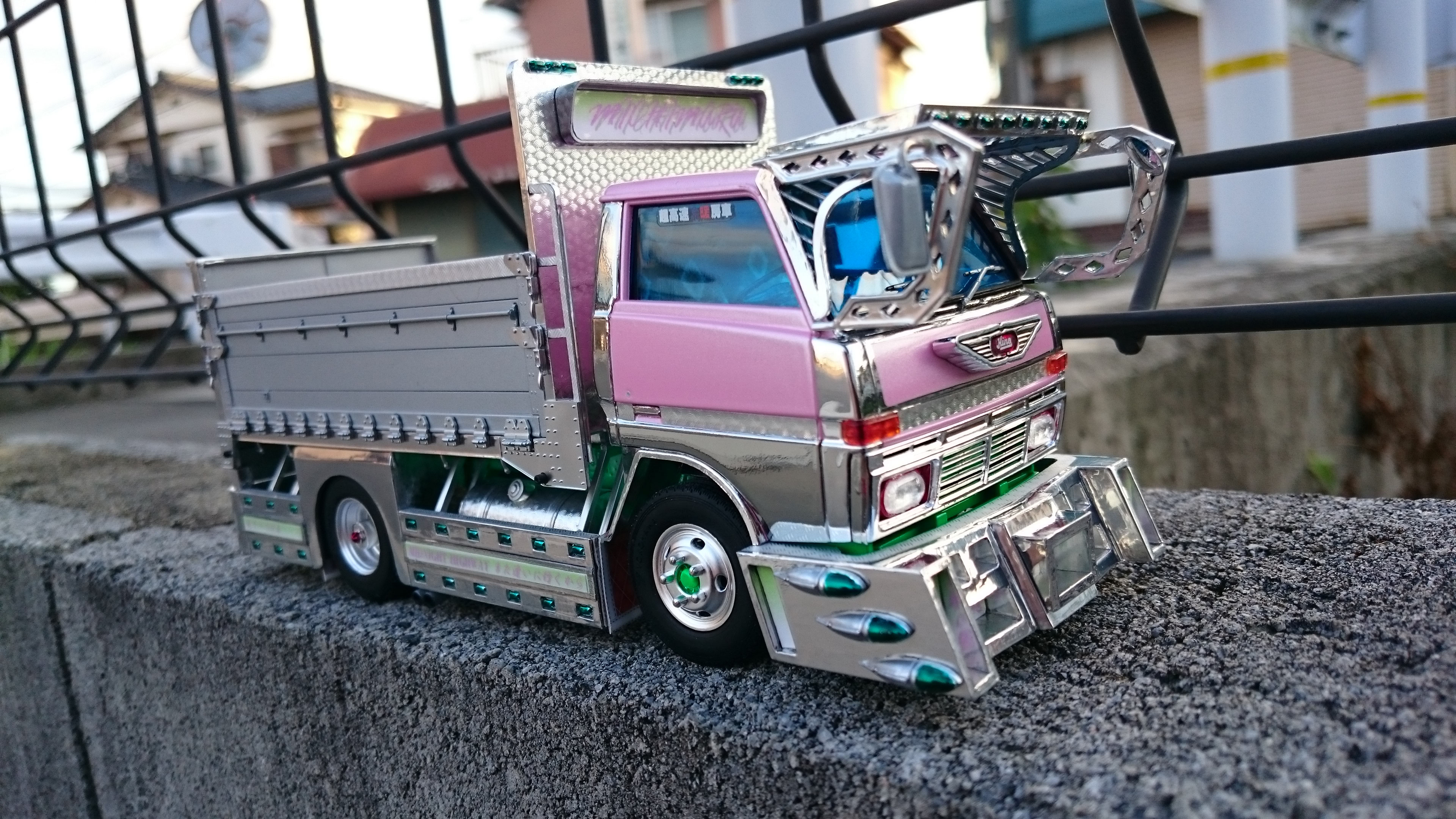 デコトラプラモデル‼️日野レンジャー‼️ アオシマ 日野レンジャー