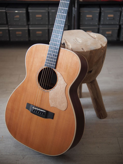 SOLD K.Yairi - Vincent VF-30 Blues - SPOON - MJT・Warmothのボディ