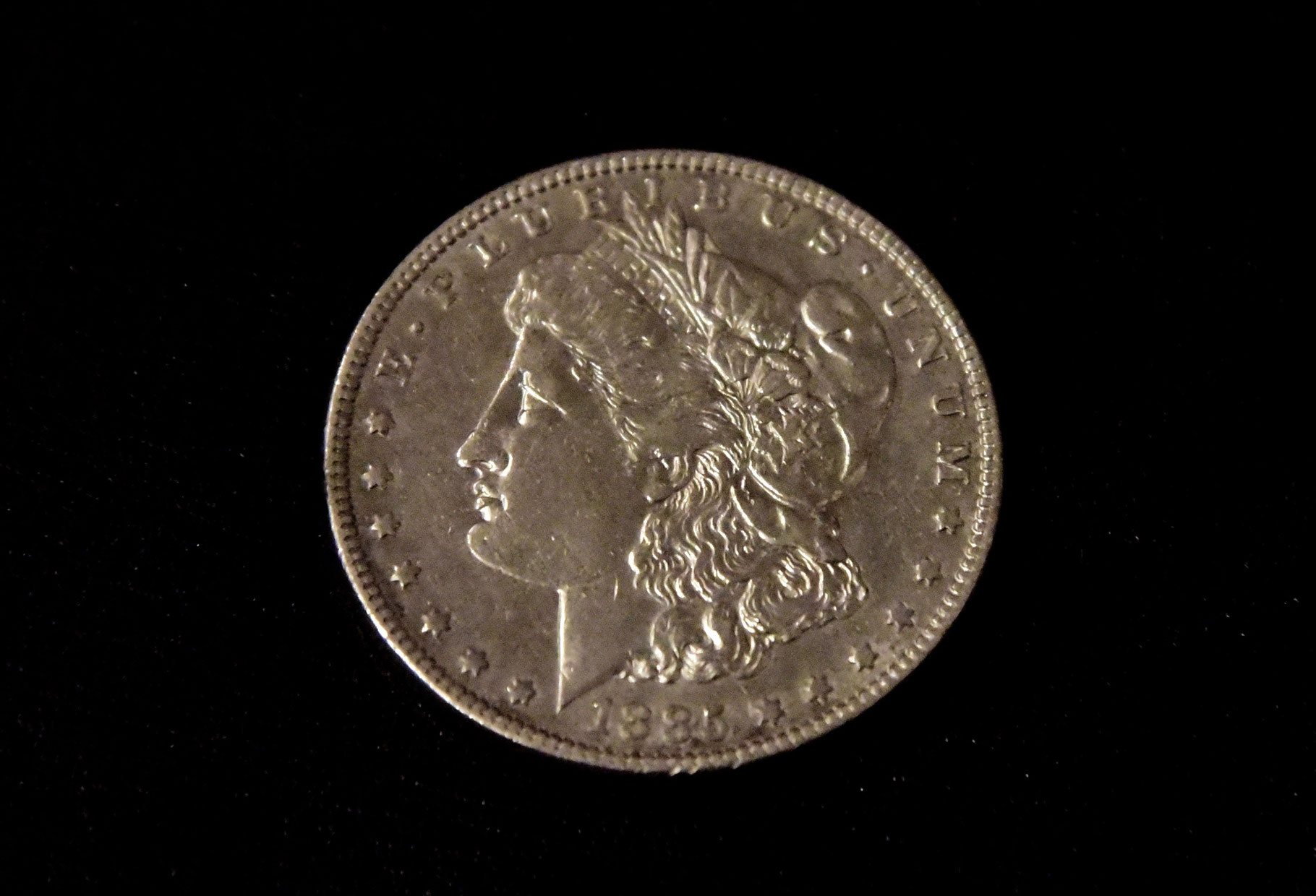 1890年製 モルガン・ダラー銀製 マネー クリップ 1890年製 モルガン