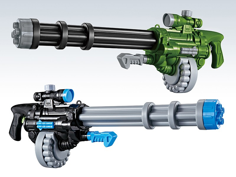 昭和の玩具／GIANT・8。RUNNING SHOOT。PLASTIC GUN。 昭和の玩具