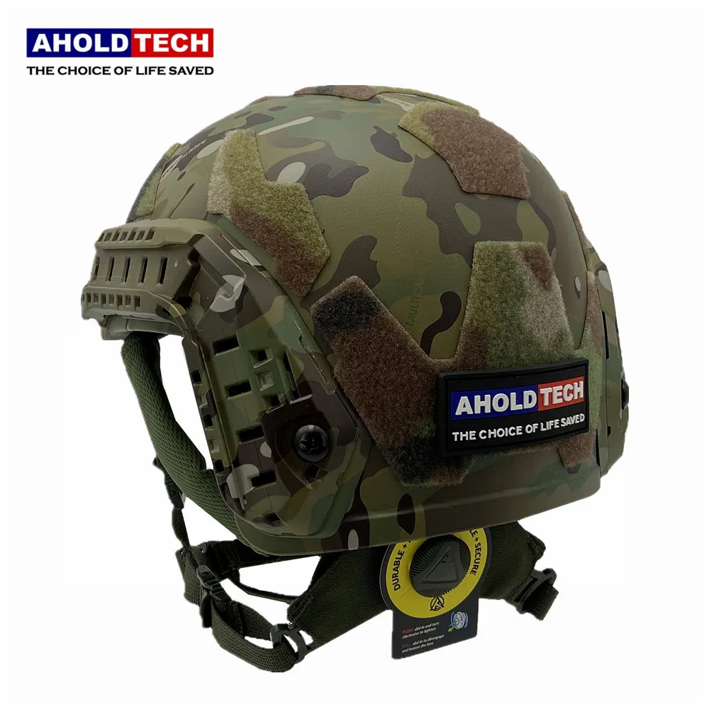 NIJ IIIA レベル3A 自衛隊迷彩 Fast型 防弾ヘルメット カバー NIJ IIIA