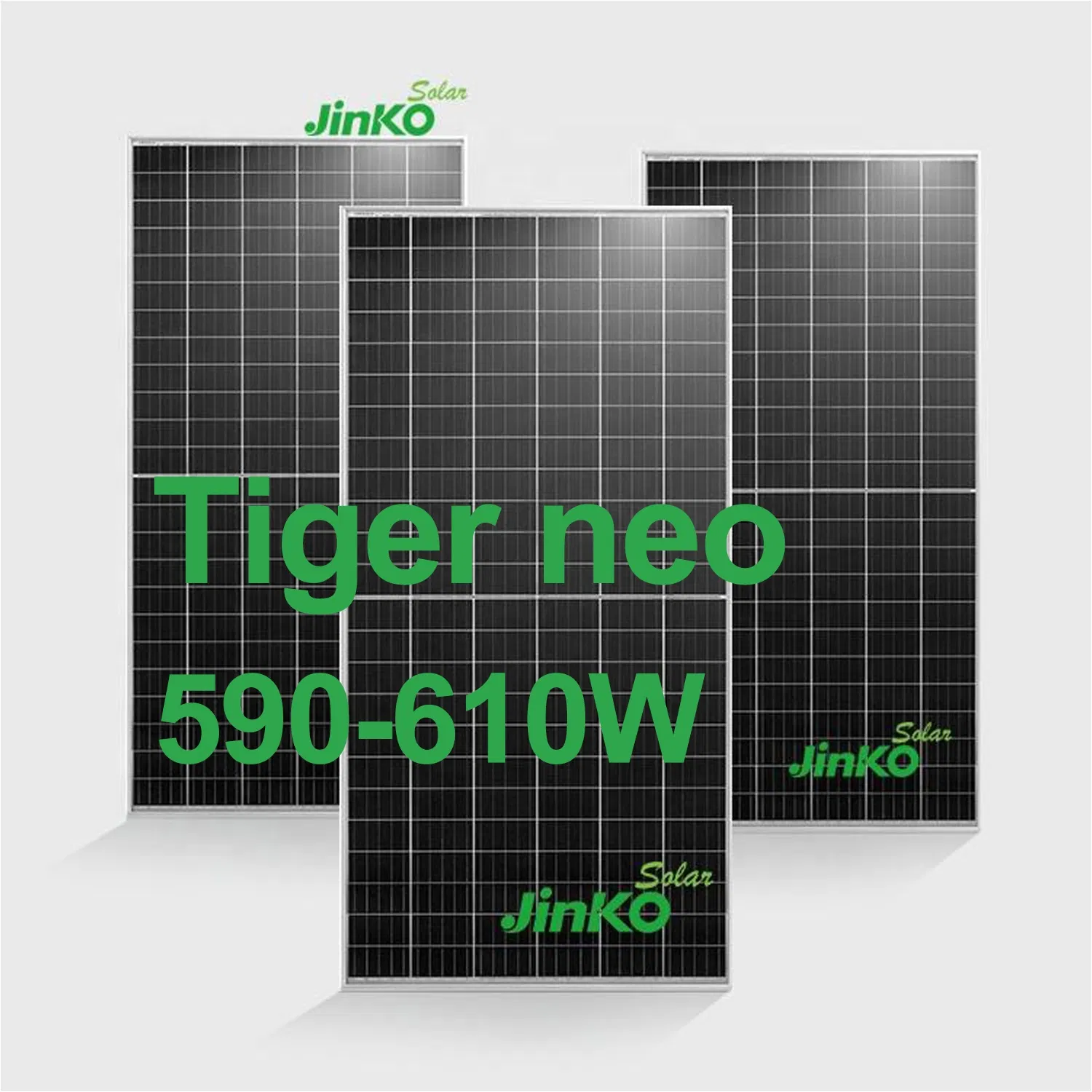Jinko/Aioties Solar N-Type Half Cell 590W 600W 610W Module Solar