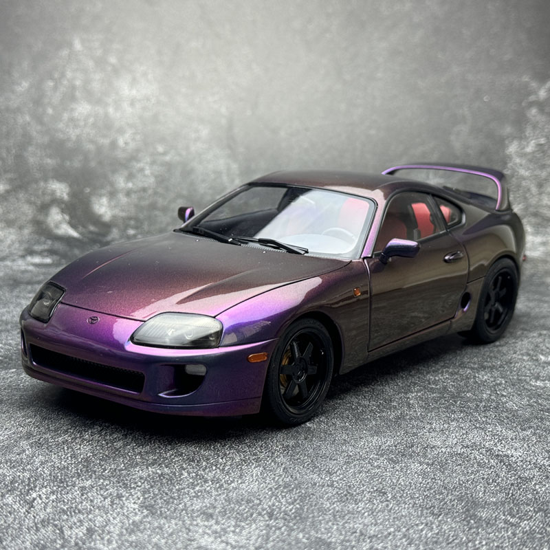 Whelart 1/18 Toyota Supra A80 Alloy Fully Open Diecase Car Model