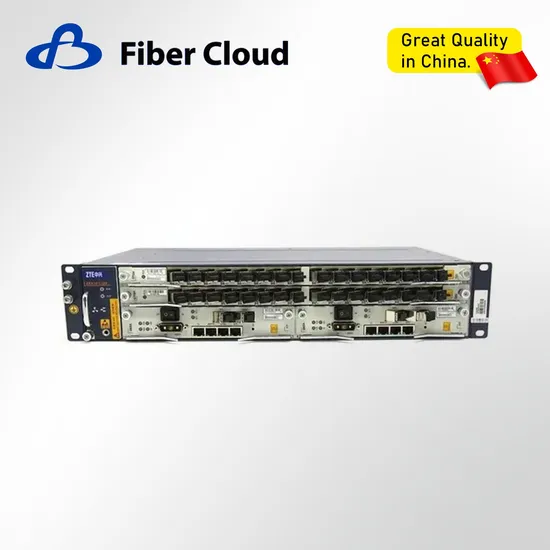 FTTH Zxa10 C320 AC/DC 16 Ports Optical Line Terminal Gpon Olt