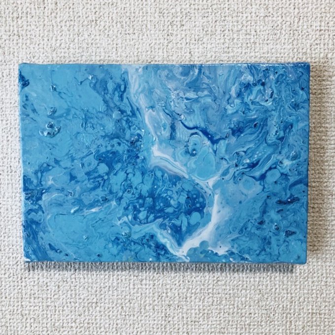 海の波 抽象画 27✖️25 d1a0a7e6a721c941f3de1882362258