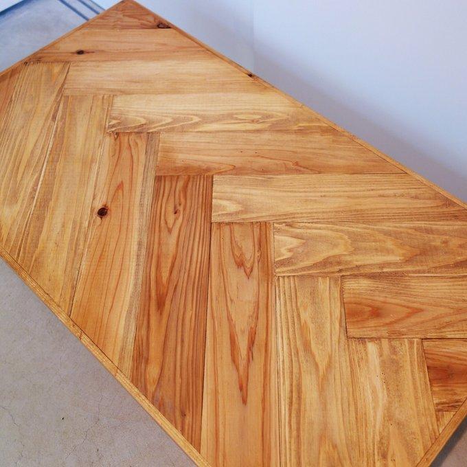 ヘリンボーンの折りたたみテーブル - Tilcara | minne byGMOペパボ