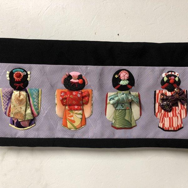 キット】姉様人形【古布】 和小物 縮緬 古布 和雑貨 アンティーク着物