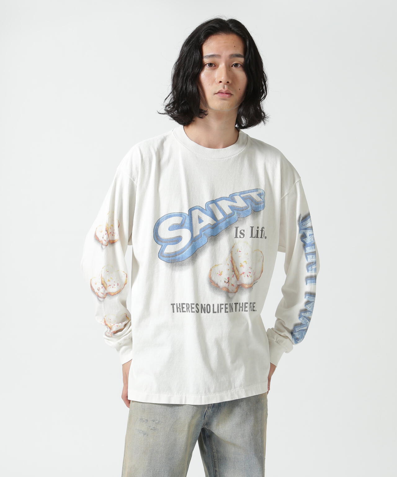 セントマイケル ロンT セントマイケル ロンT SAINT MICHAEL BR_LS TEE