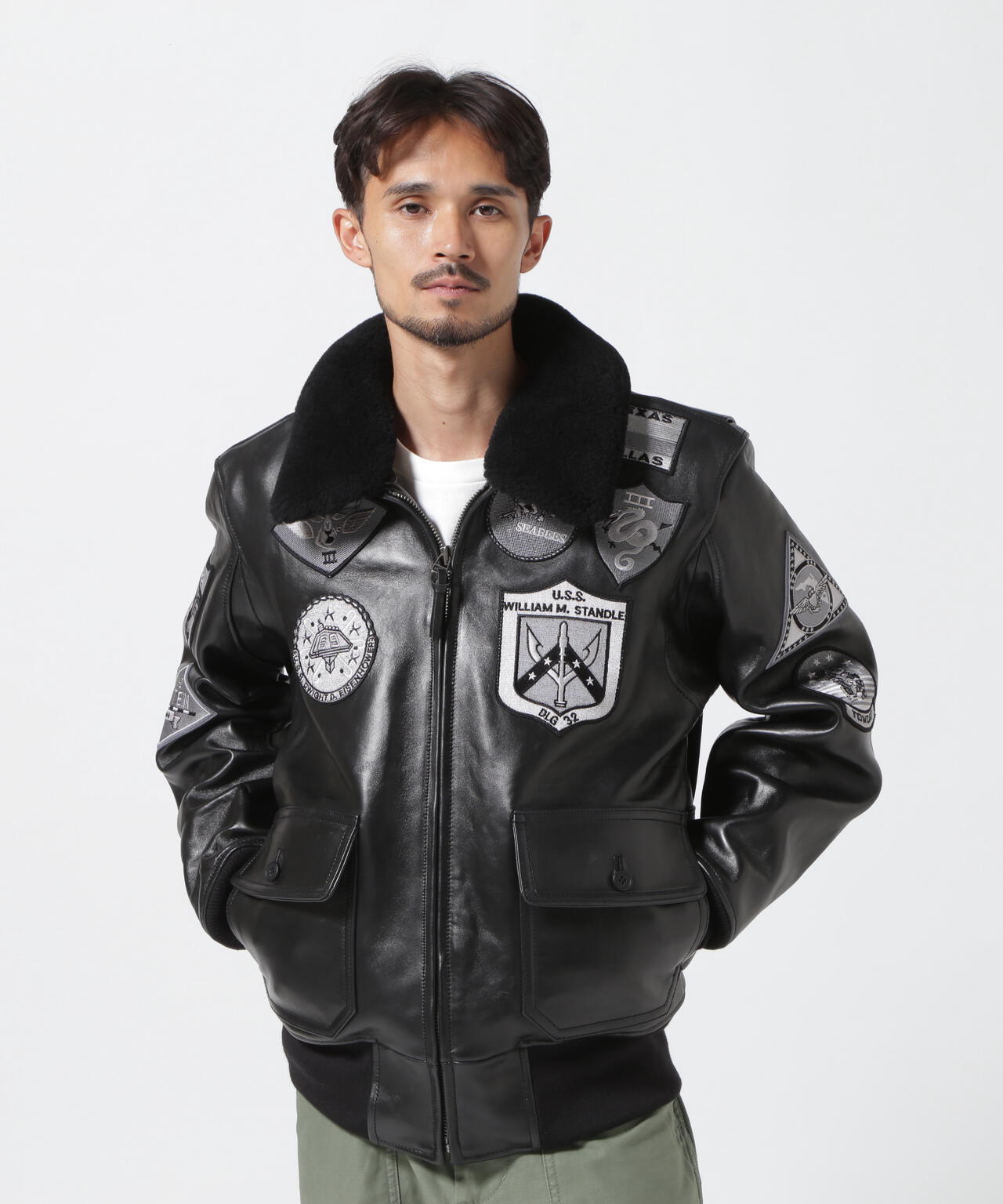 AVIREX 革ジャン アヴィレックス☆革ブルゾン