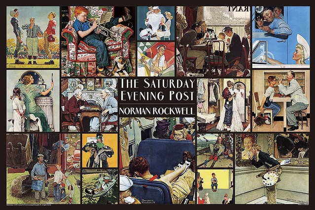 ノーマンロックウェル ポストカバーコレクション ノーマンロックウェル