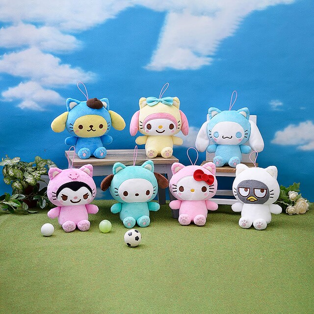 ゆるかわ Sanrio キャラクターズ 着ぐるみ ぬいぐるみ 7点 セット ゆる
